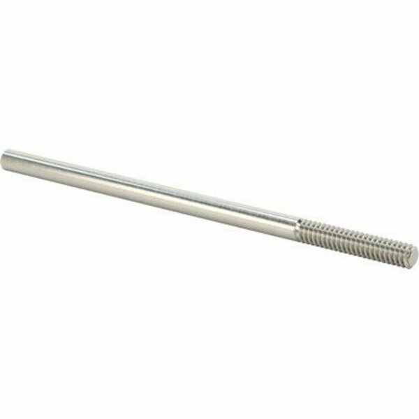 Bsc Preferred 18-8 Stainless Steel Threaded on One End Stud 6-32 Thread Size 3 Long 97042A149